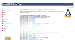 Desktop Screenshot of linux-m32r.org
